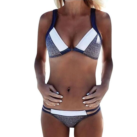 Sexy Cross Brazillian Bandage Cut Bikini