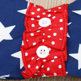 BEAUTIFUL Little Girl American Girl/4th inspired bathing suit