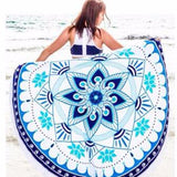 MUST HAVE!!!   WATER PRINCESS Summer Large Round Beach Towel Printed Bikini Cover Up