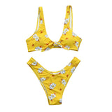 Ittty Bitty Yellow Floral Bikini