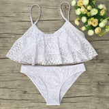 Beautiful Ruffled Top Bikini